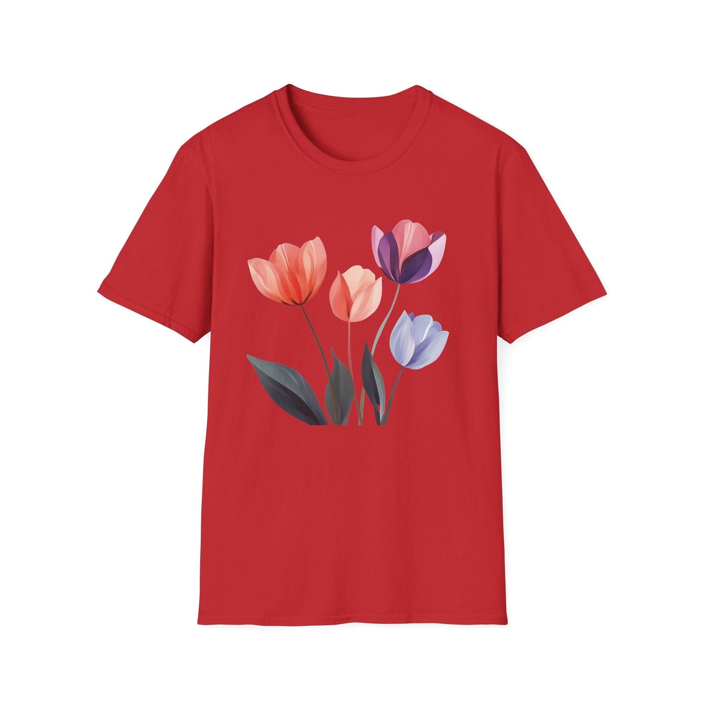 Tulips in Different Colors – T-shirt