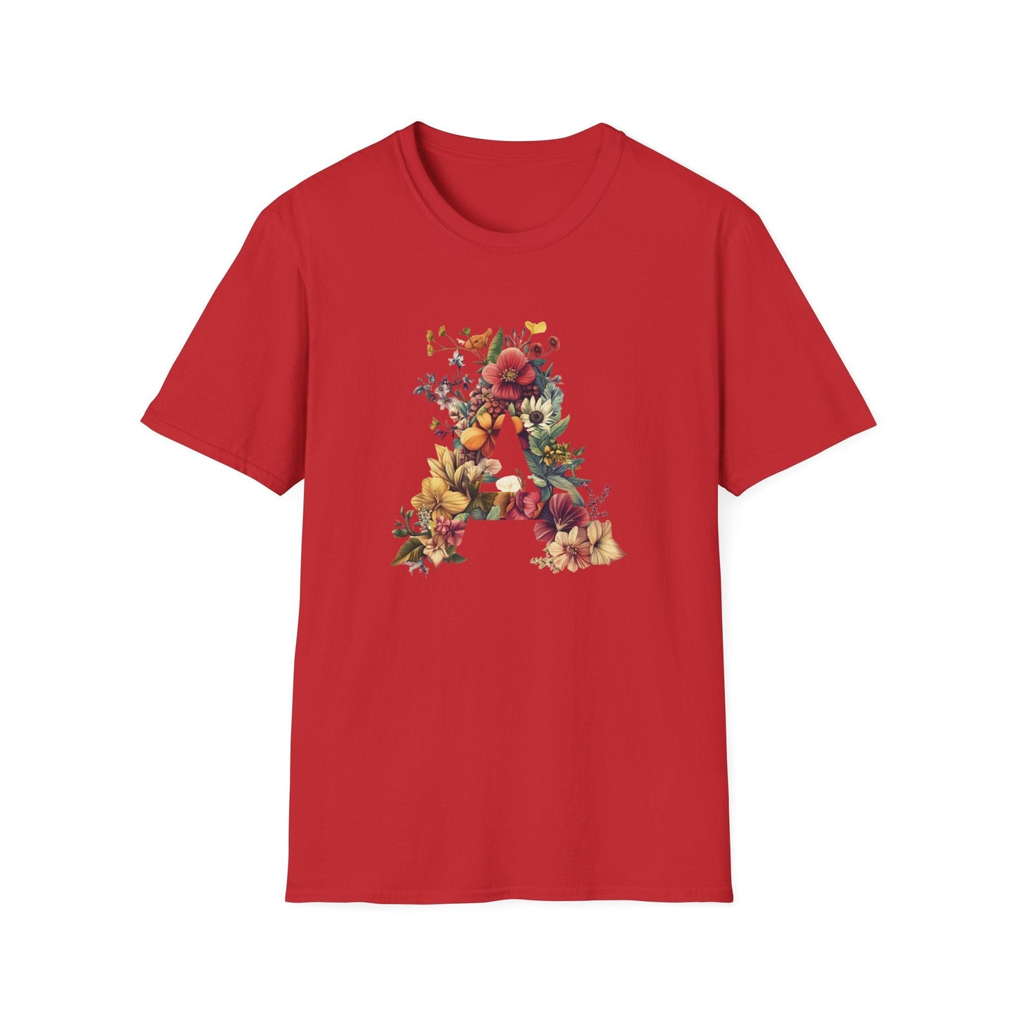 Flowers in Letter A – T-shirt