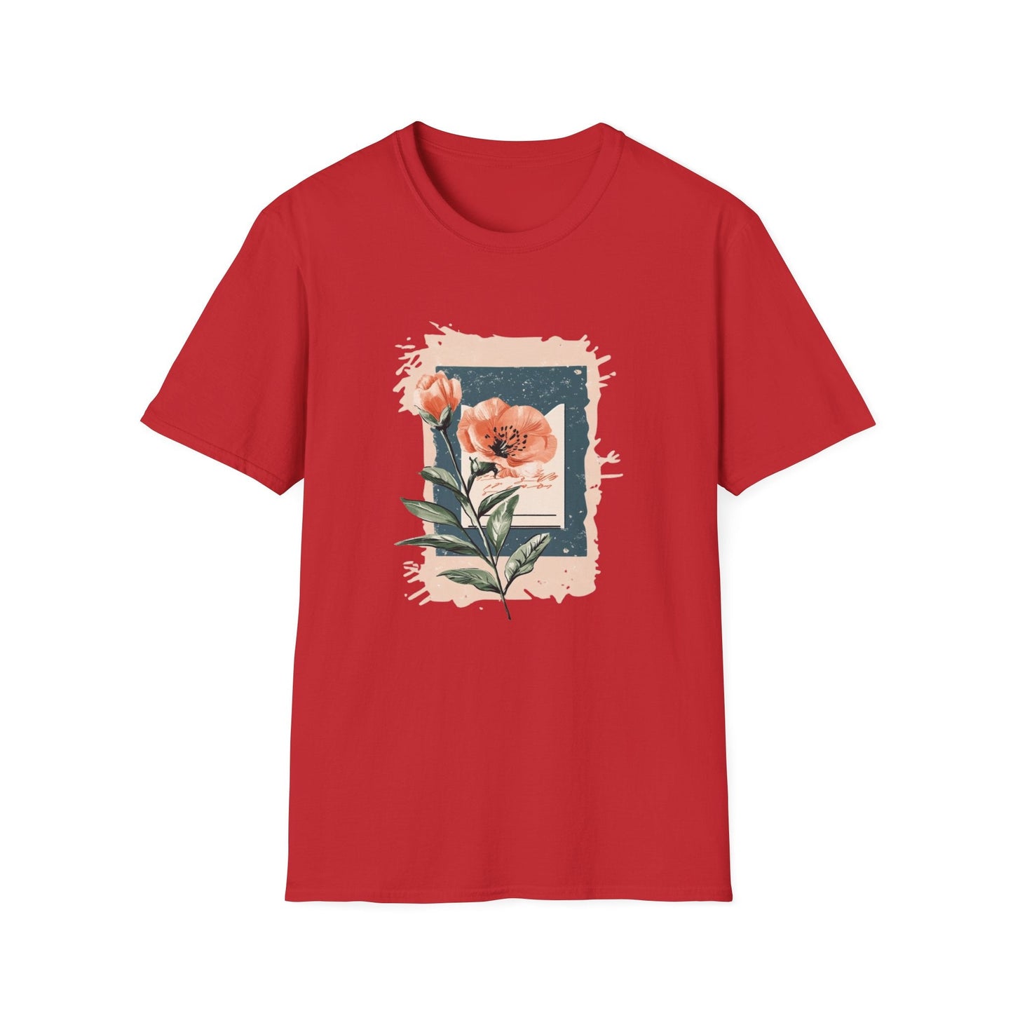 Letter and Flowers – T-shirt