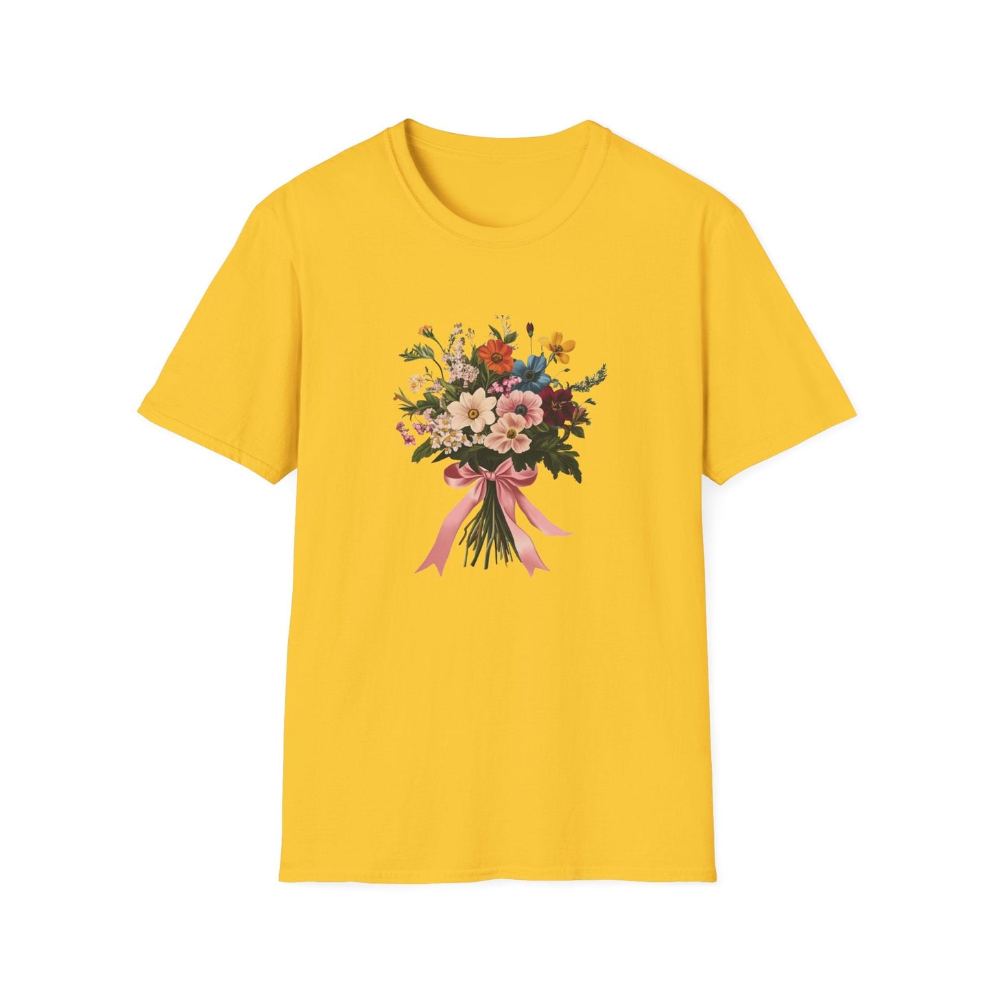 Pink Ribbon Bouquet – T-shirt