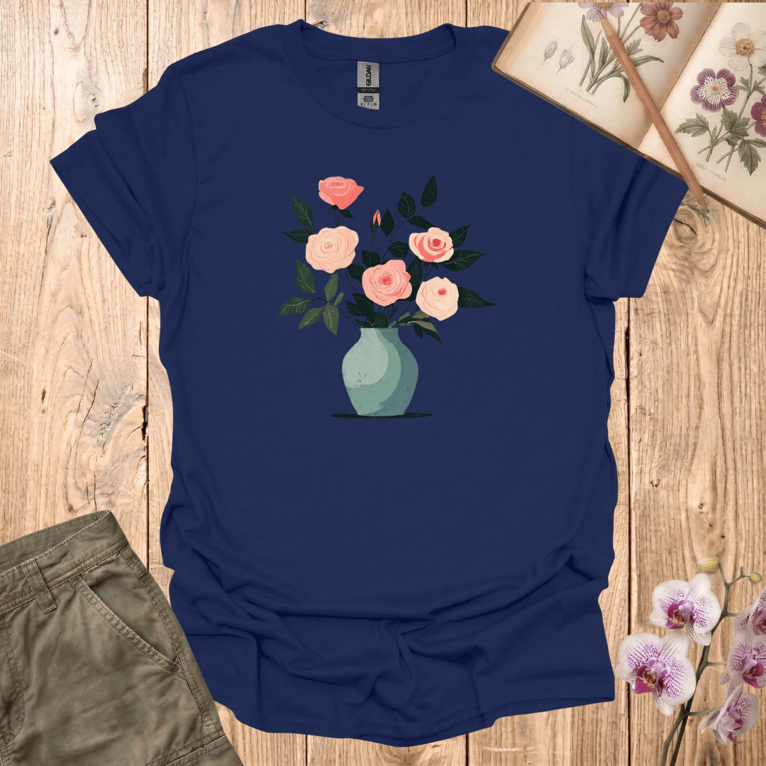 Vase of Flowers (Vase of Pink Roses)