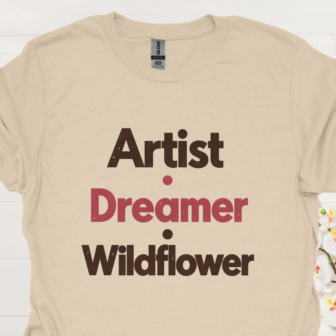 Artist Dreamer Wildflower - Upscaled