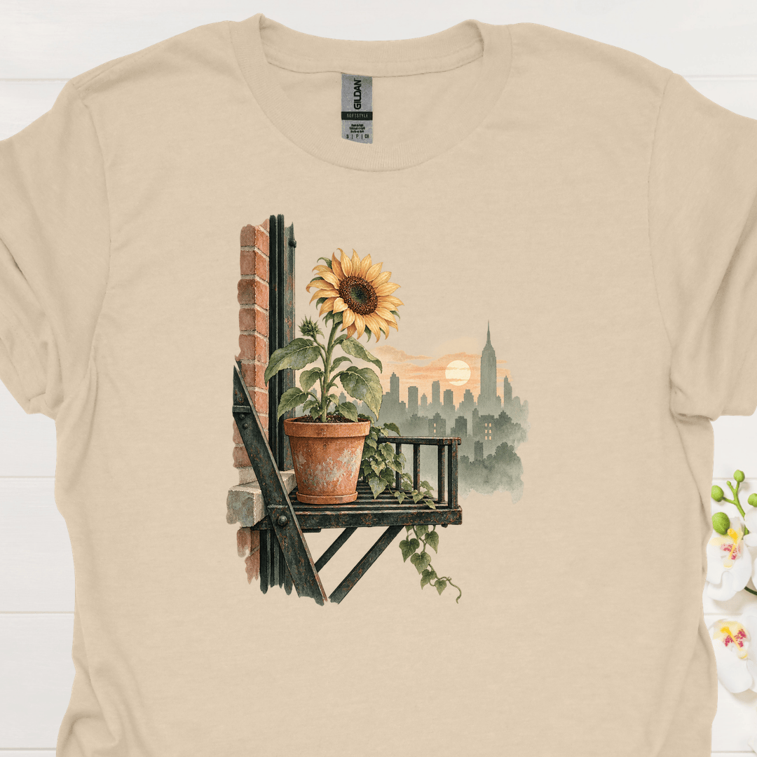 Sunflower Skyline - Upscaled