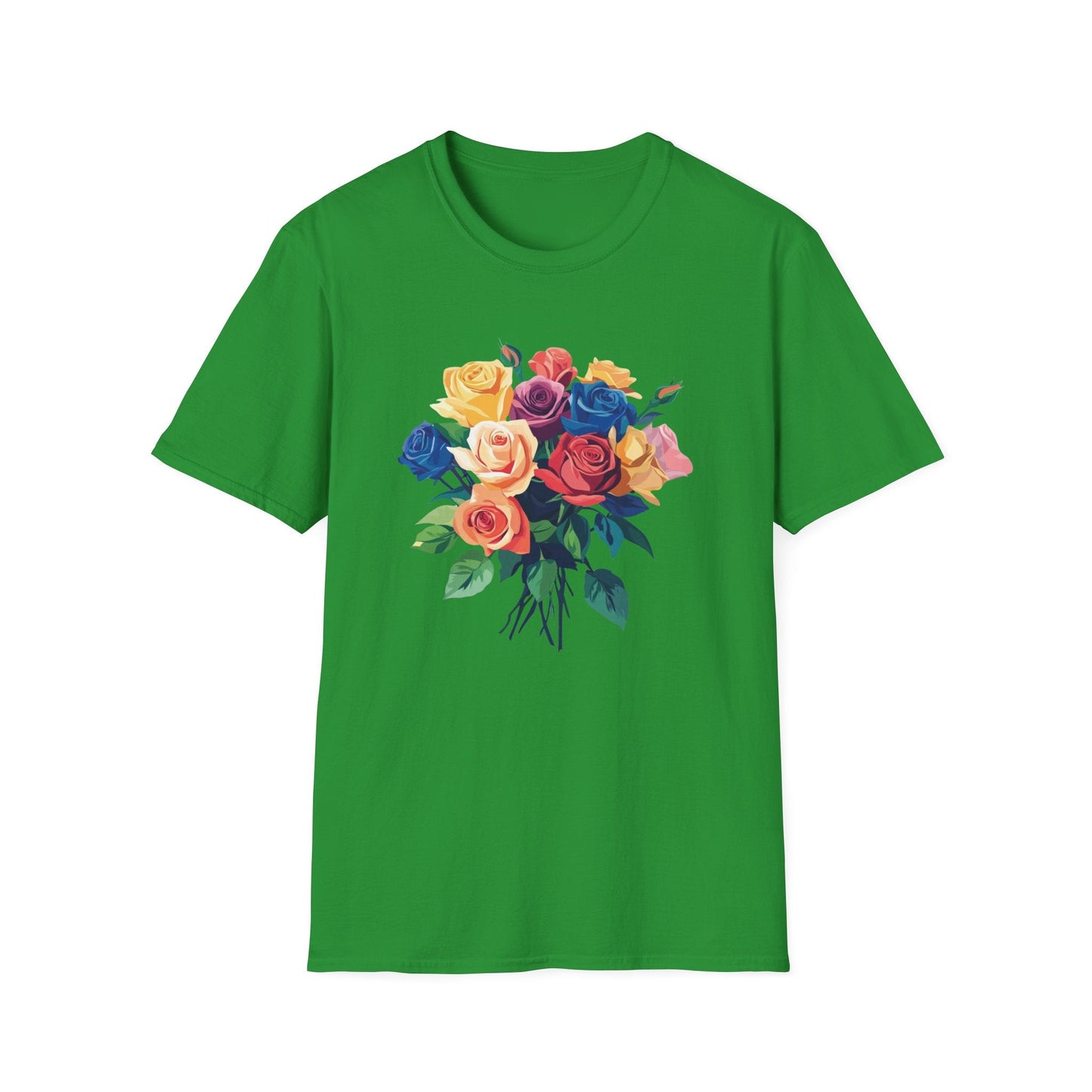 Colorful Roses – T-shirt