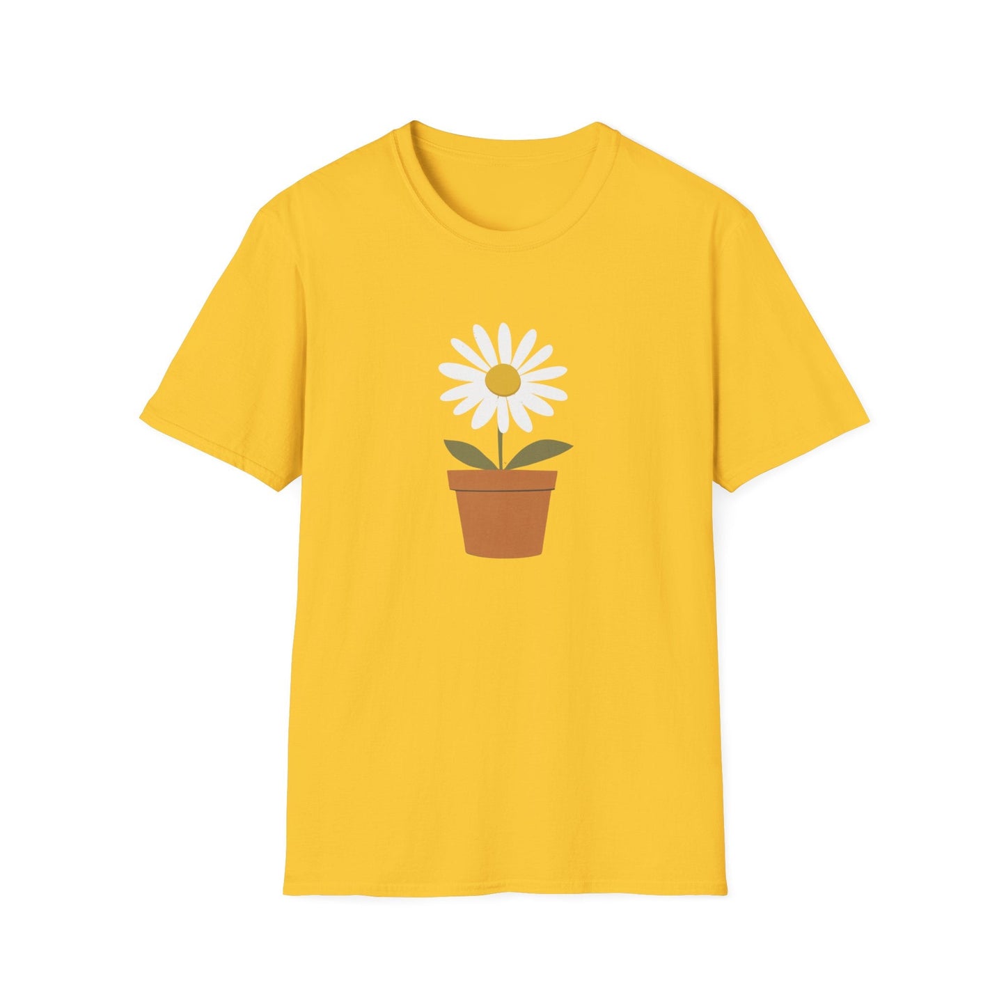Daisy Flower Pot – T-shirt