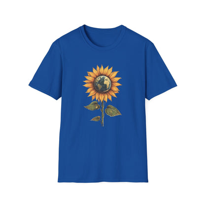 Earth is Better with Sunflowers – T-shirt