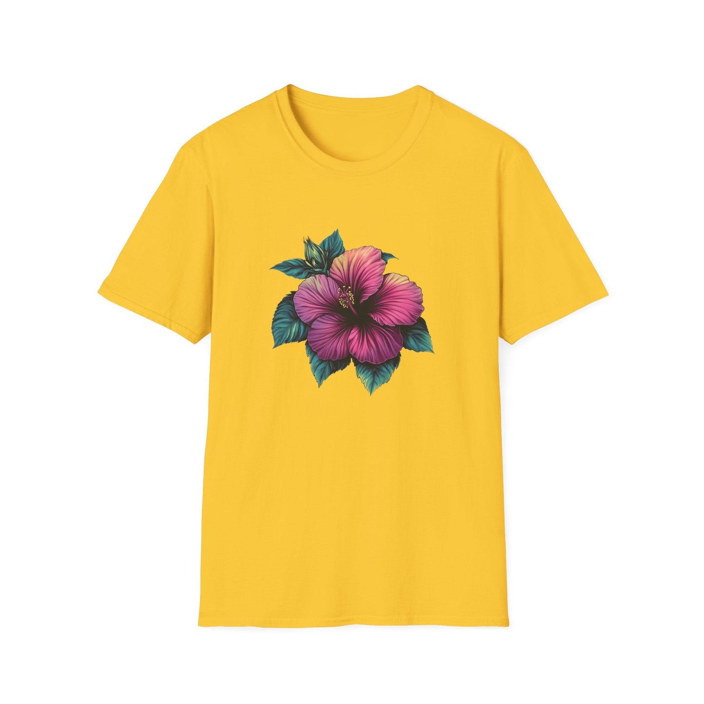 Purple Hibiscus – Gumamela  – T-shirt