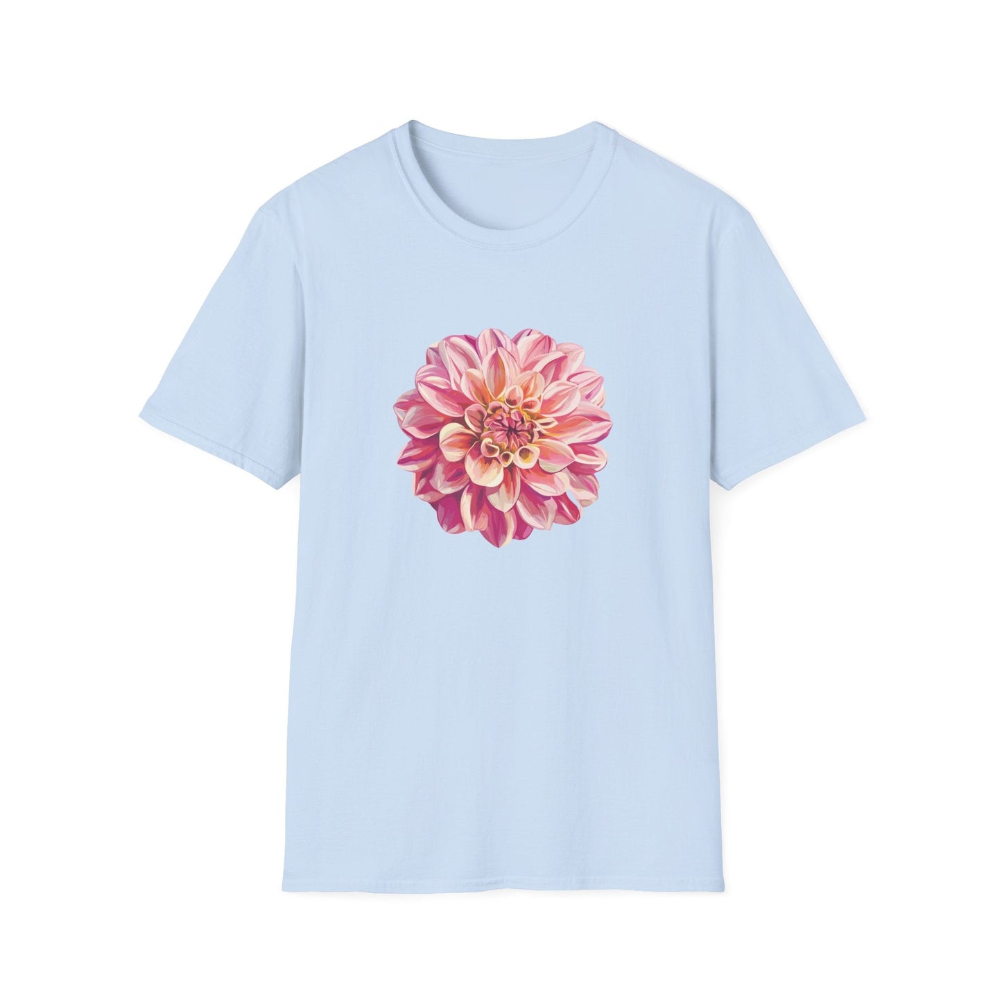Pink Dahlia  – T-shirt