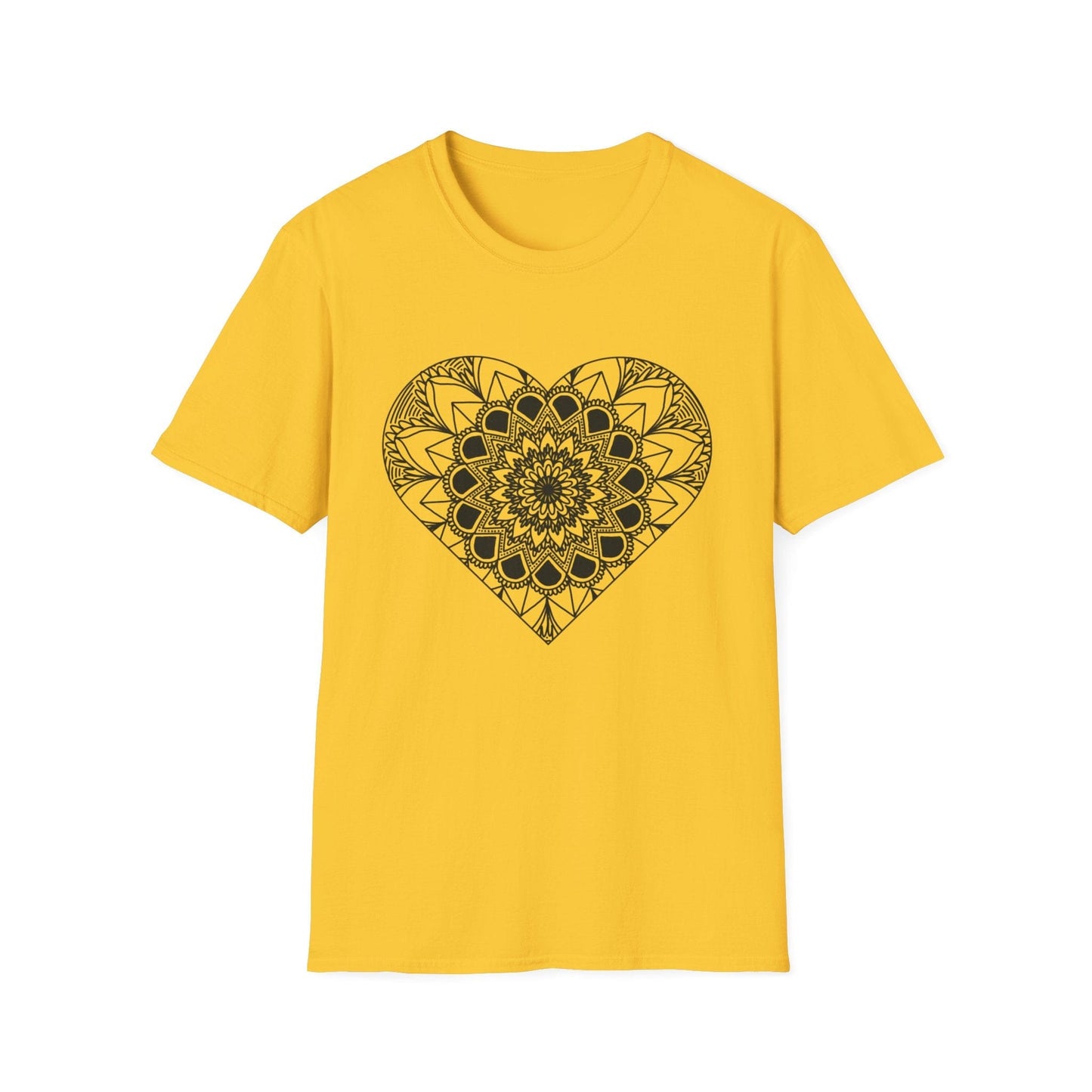 Heart Shaped Mandala  – T-shirt