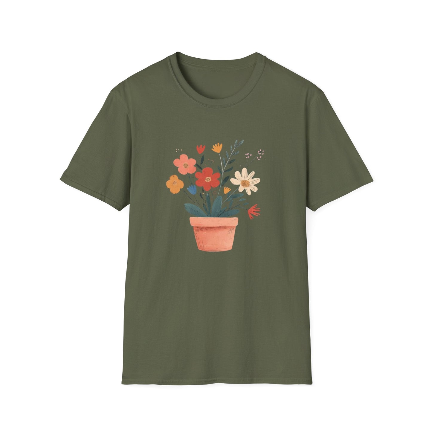 Flower Pot  – T-shirt