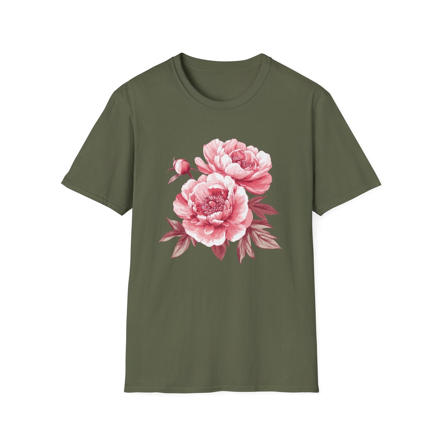 Peony Flowers  – T-shirt
