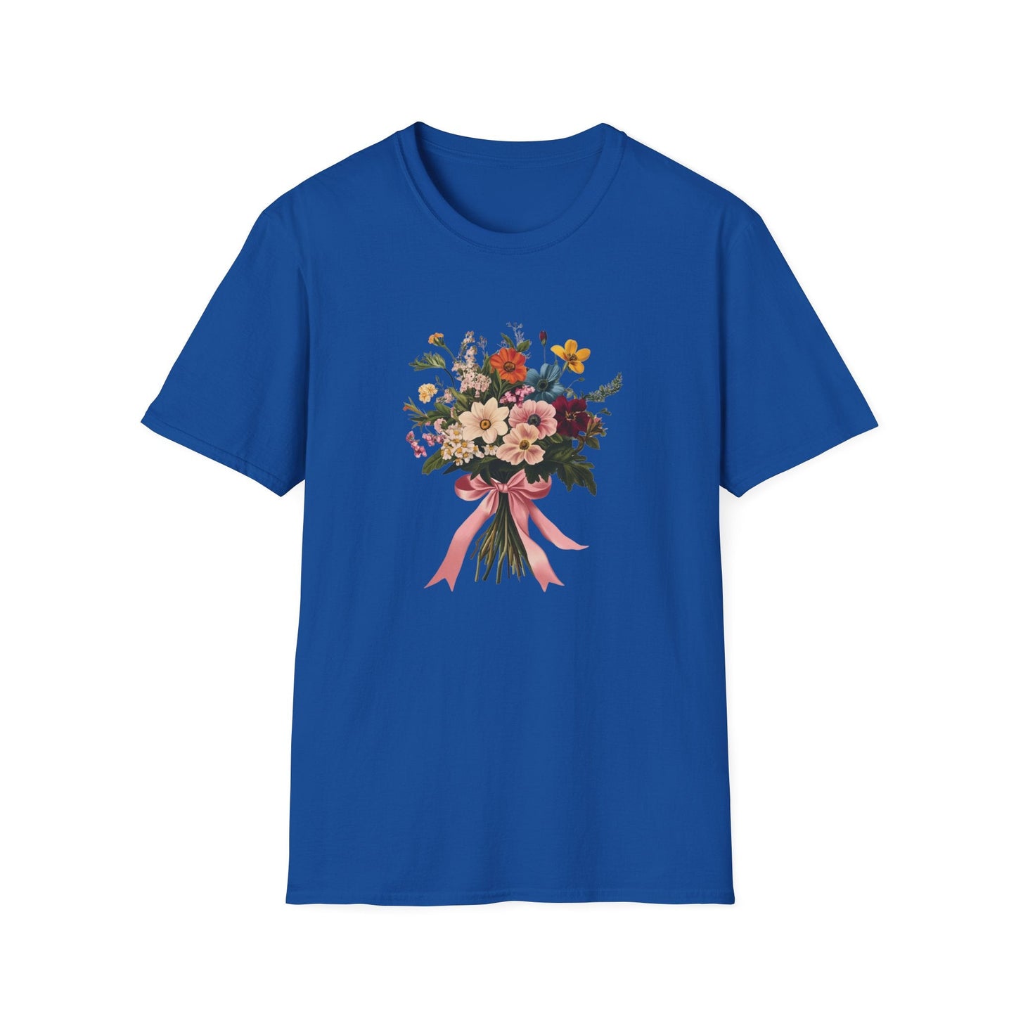 Pink Ribbon Bouquet  – T-shirt