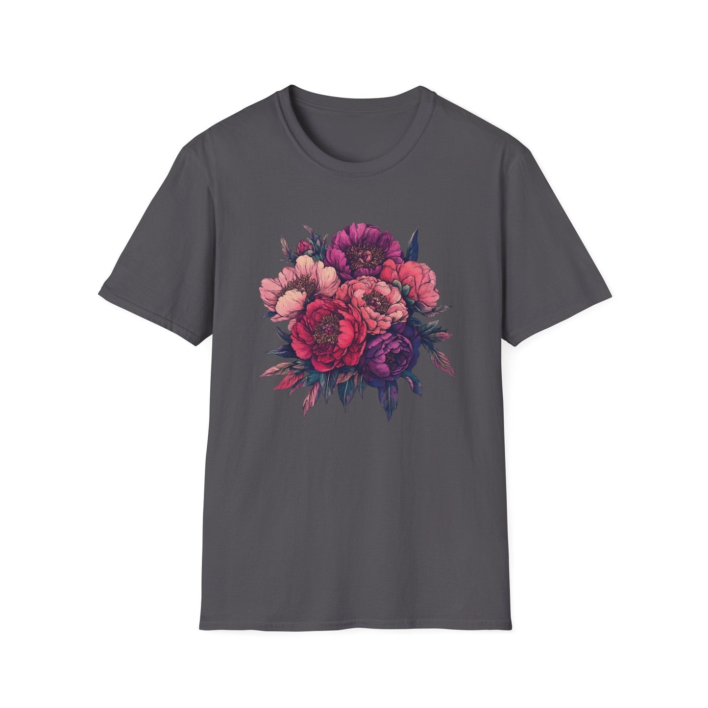 Peonies for the Good Heart  – T-shirt