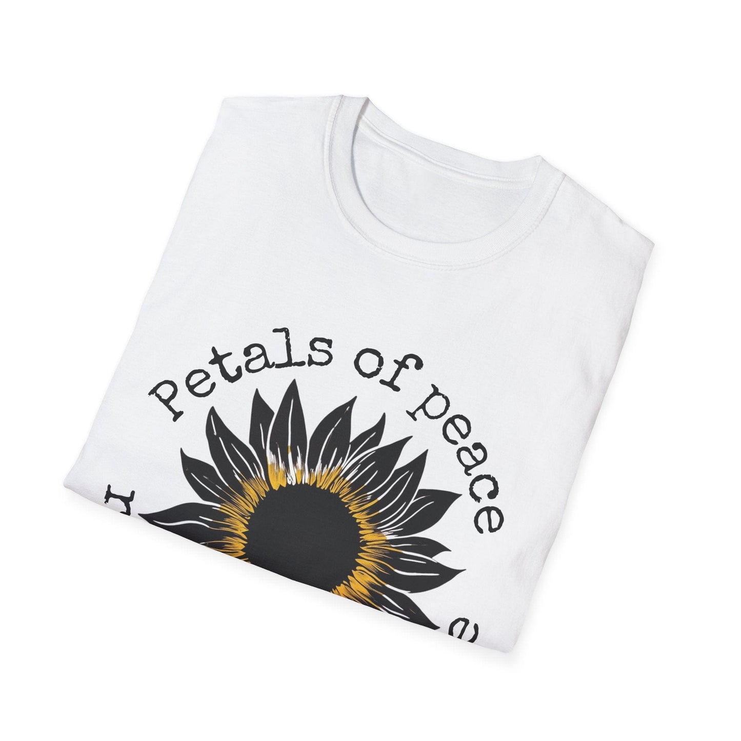 "Petals of Peace, Roots of Resilience" Black & Yellow Sunflower