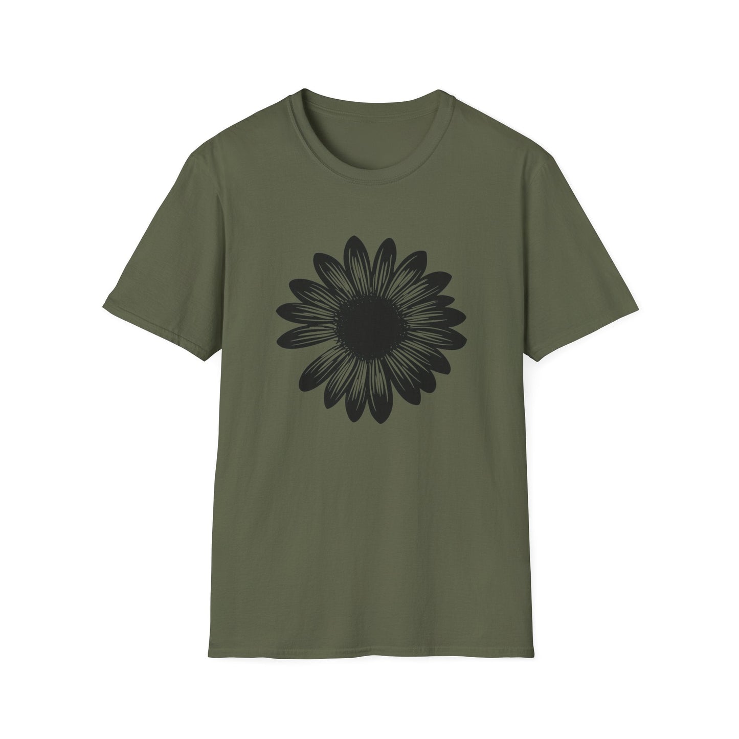 Black Daisy  – T-shirt