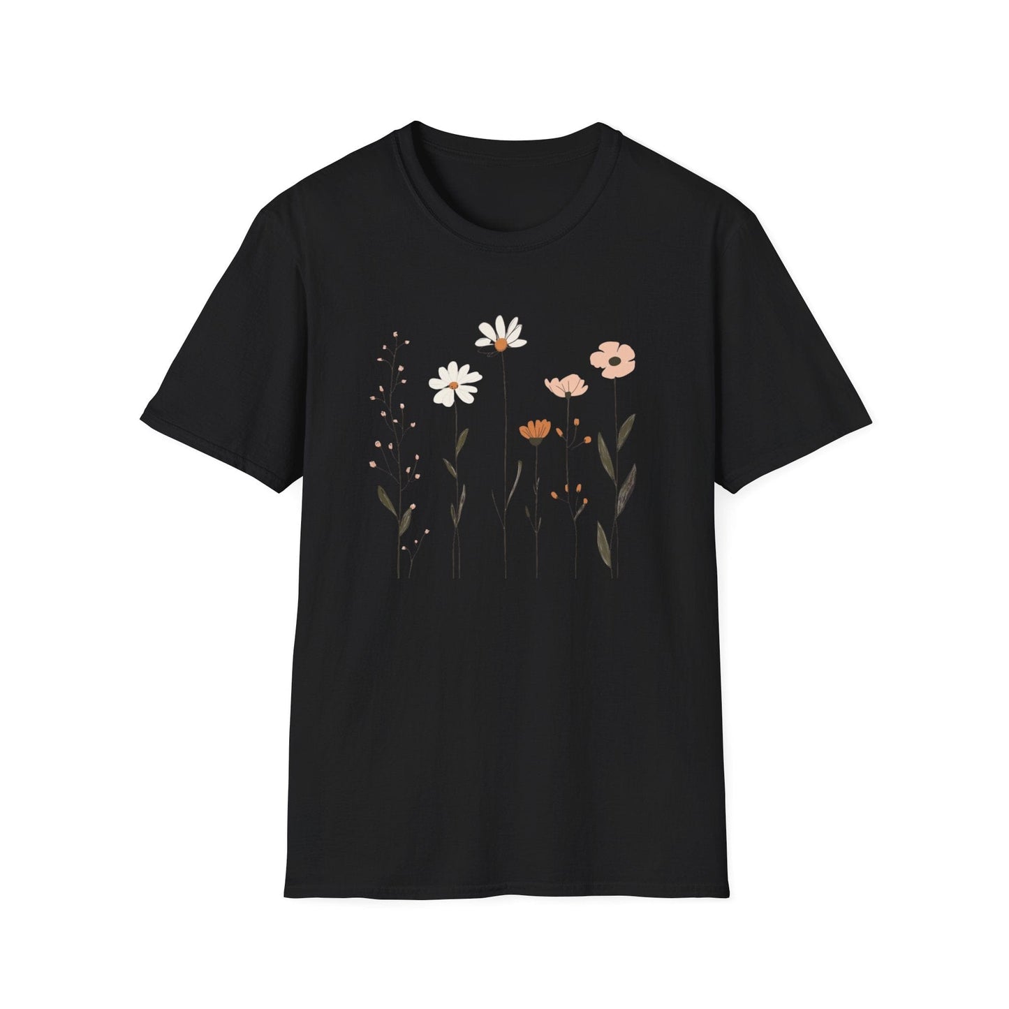 Simple Flowers  – T-shirt