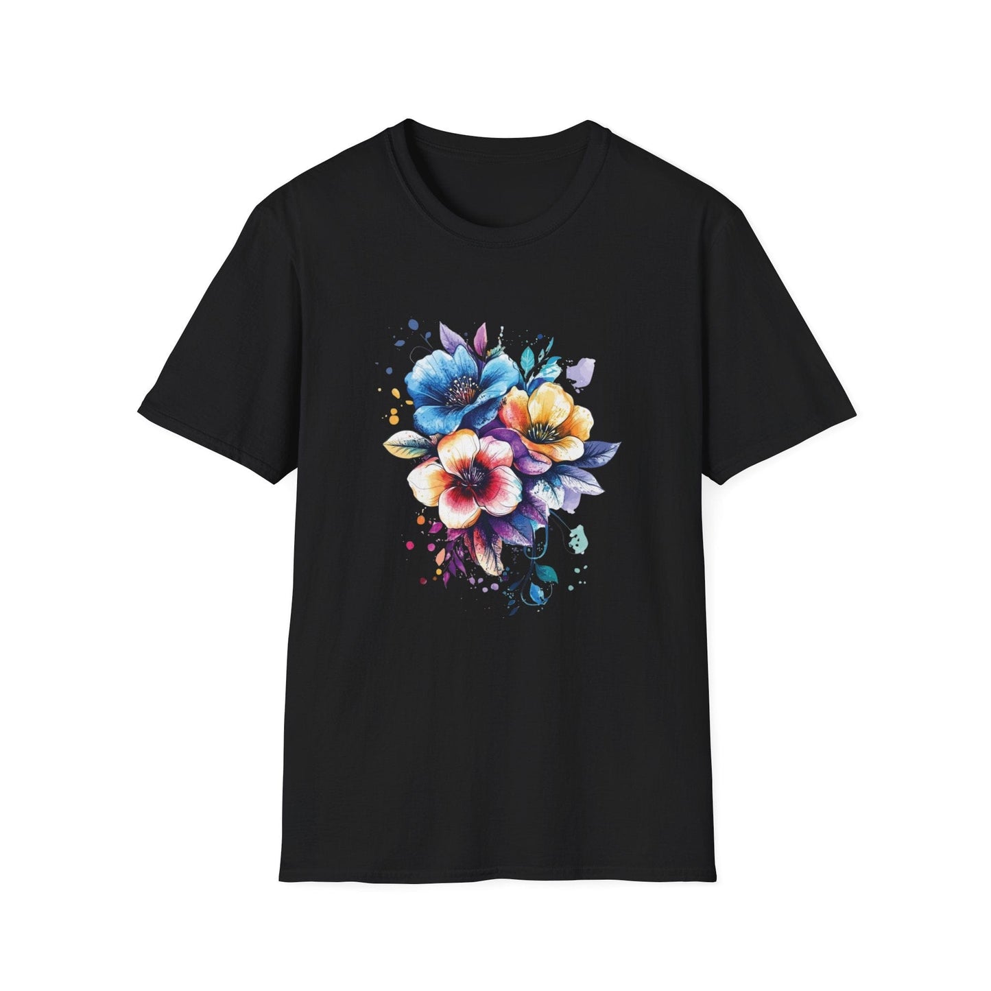 Watercolour Flowers – T-shirt