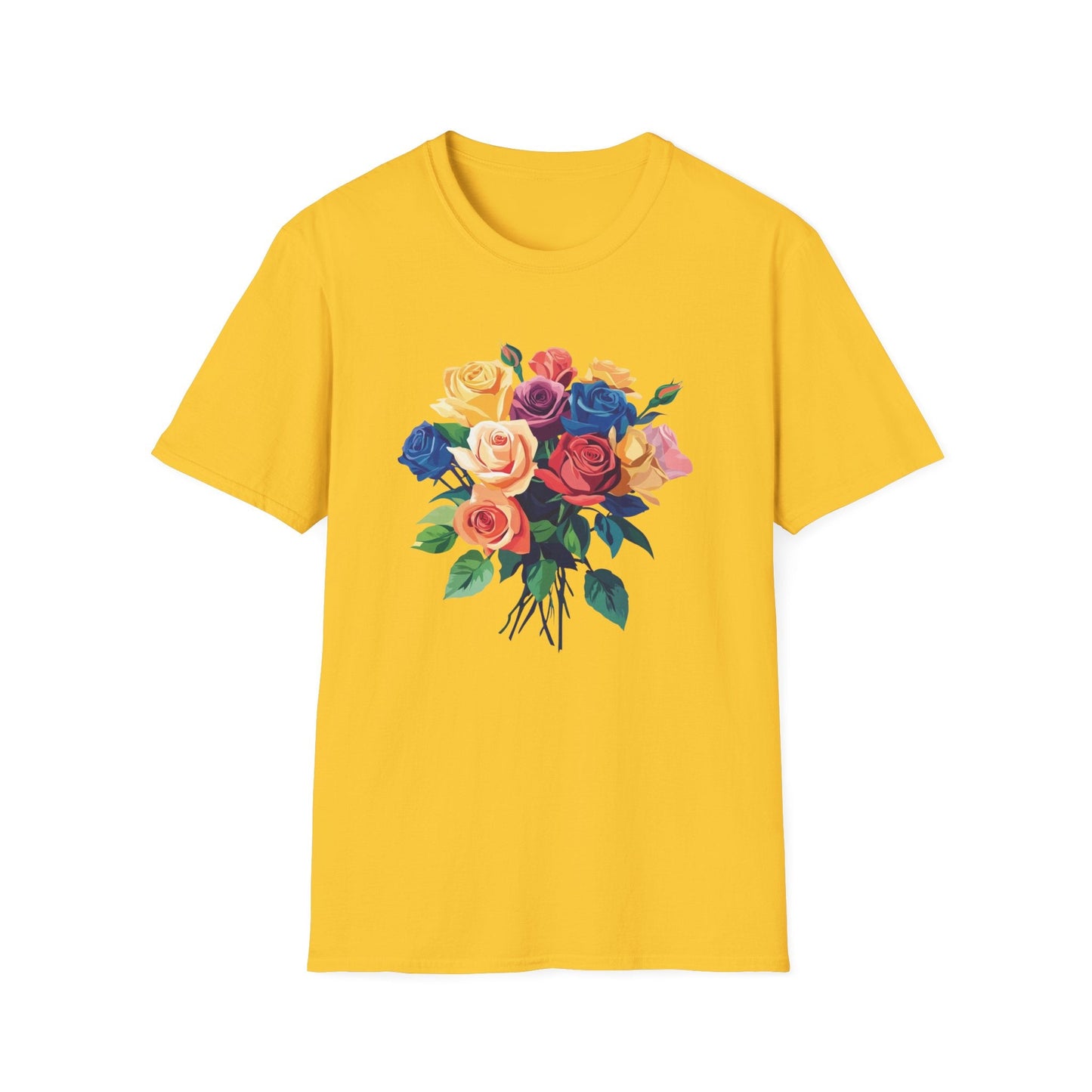 Colorful Roses  – T-shirt