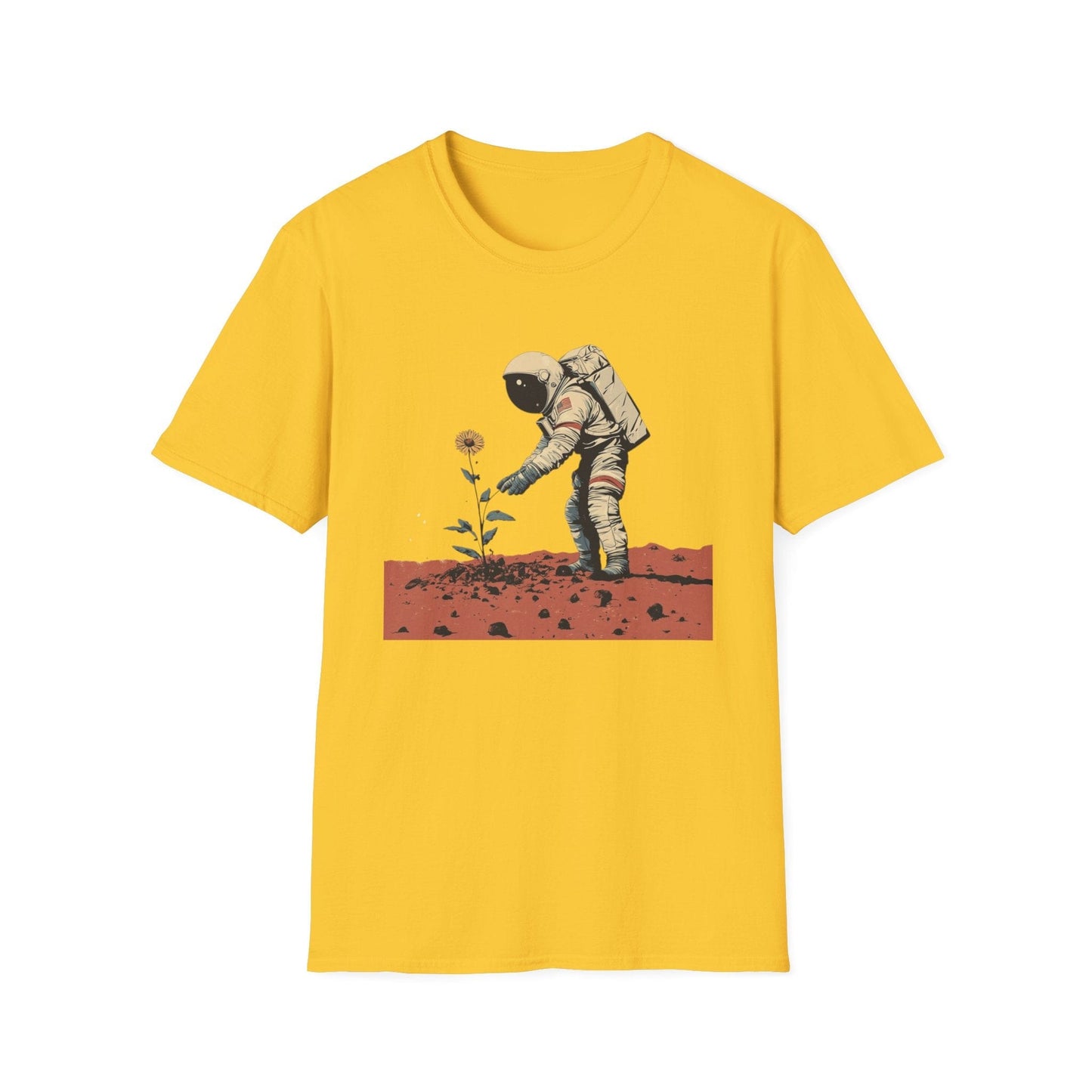 Daisy and Astronaut – Terraforming of Mars  – T-shirt