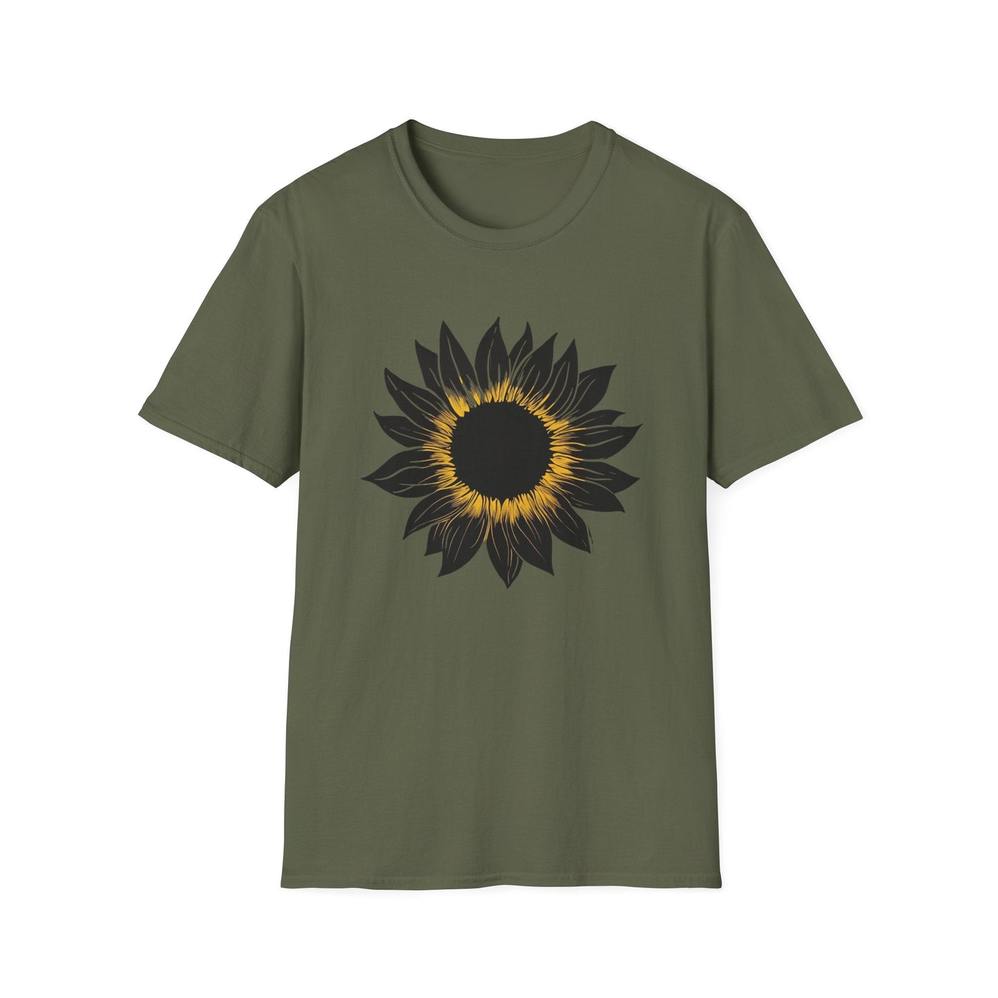 Black and Yellow Sunflower