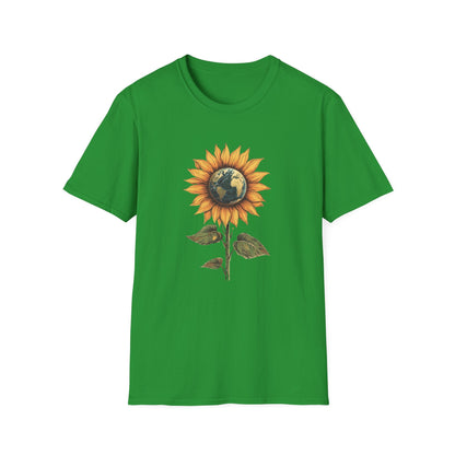 Earth is Better with Sunflowers – T-shirt