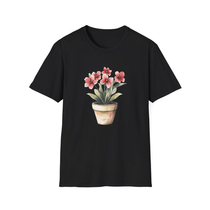 Watercolour Anemones  – T-shirt