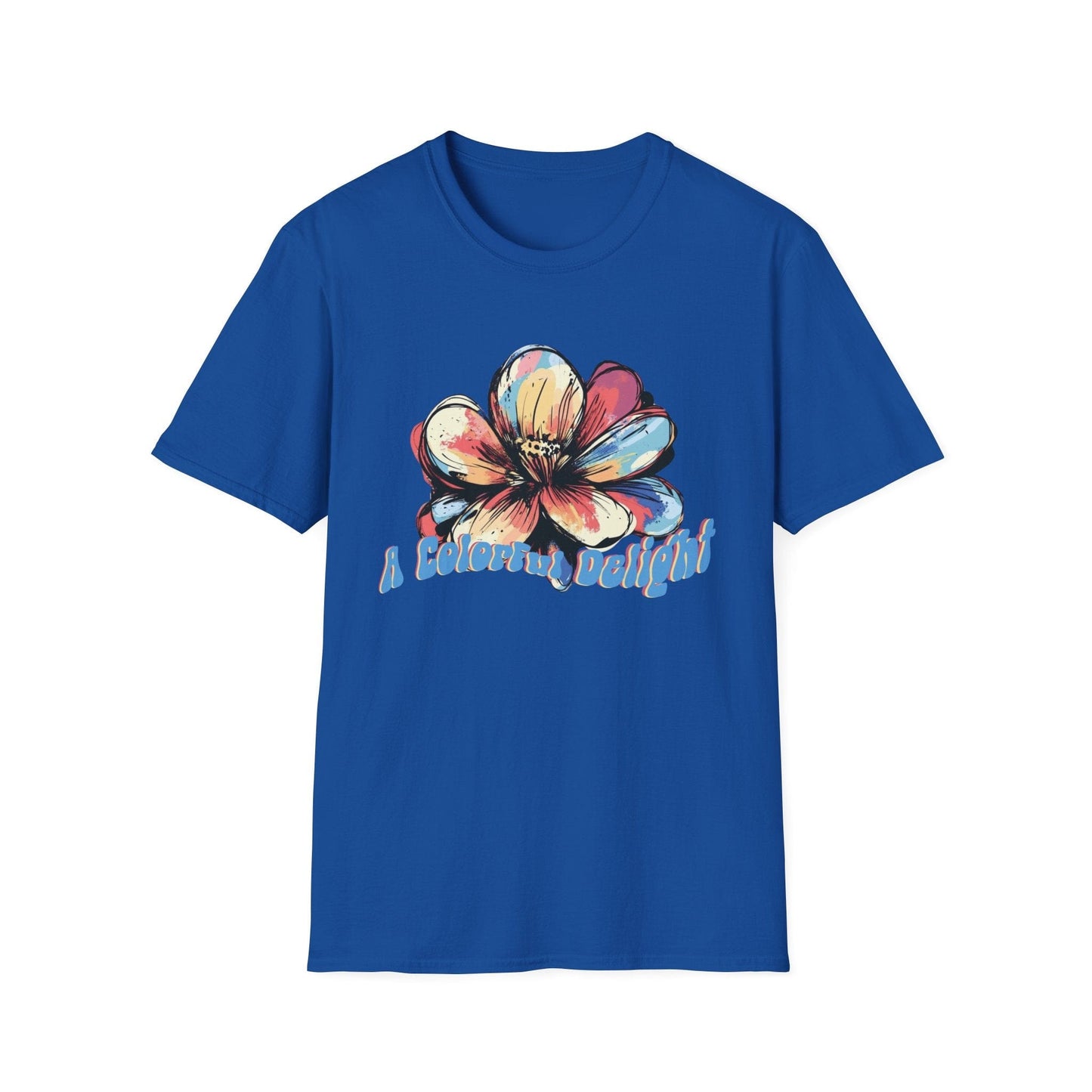 A Colorful Delight Flower  – T-shirt