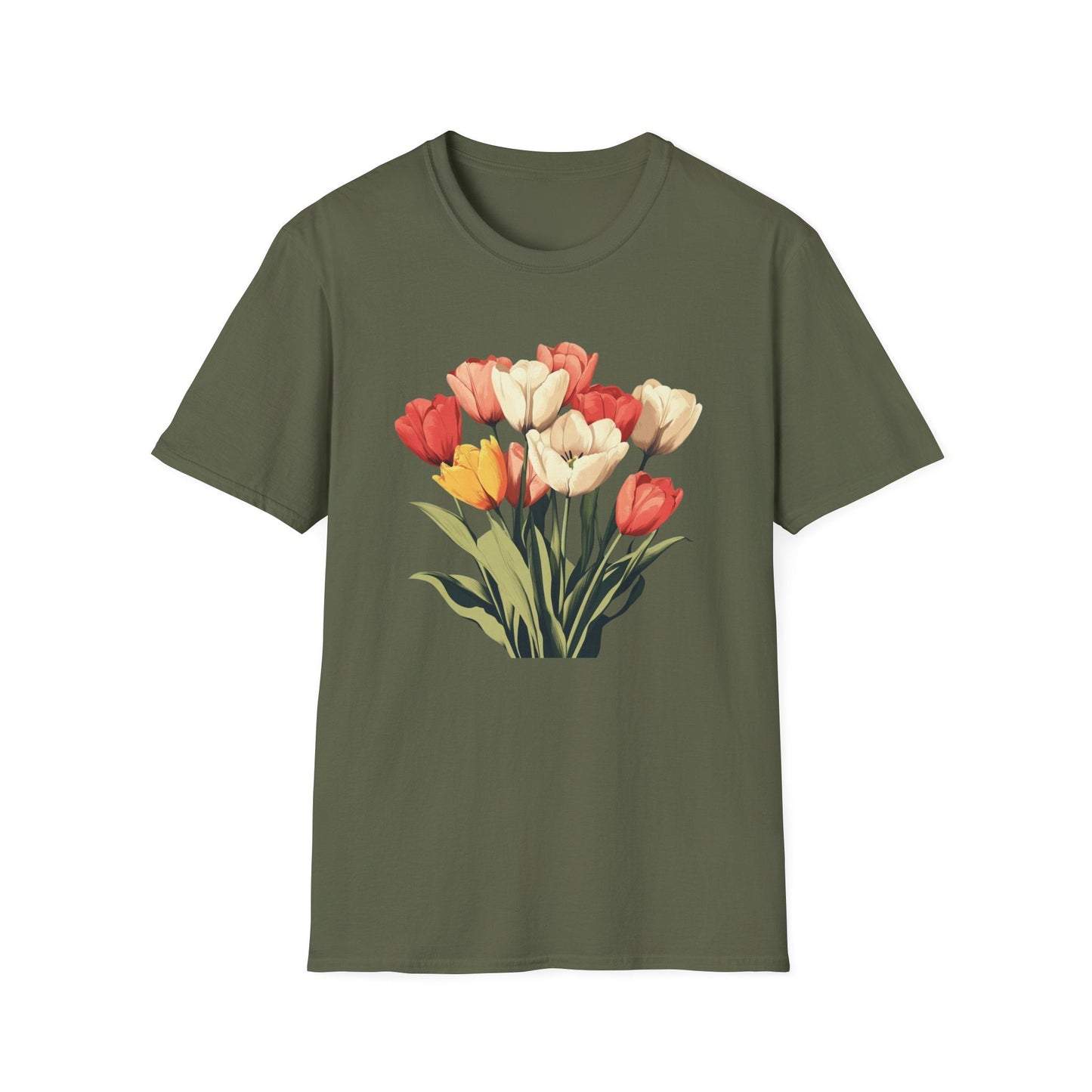 Flowers for Peaceful Heart  – T-shirt