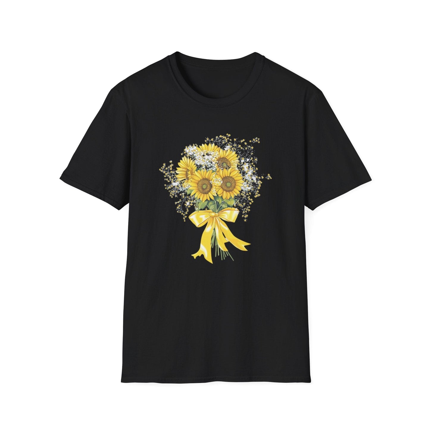Sunflowers in a Yellow Ribbon  – T-shirt