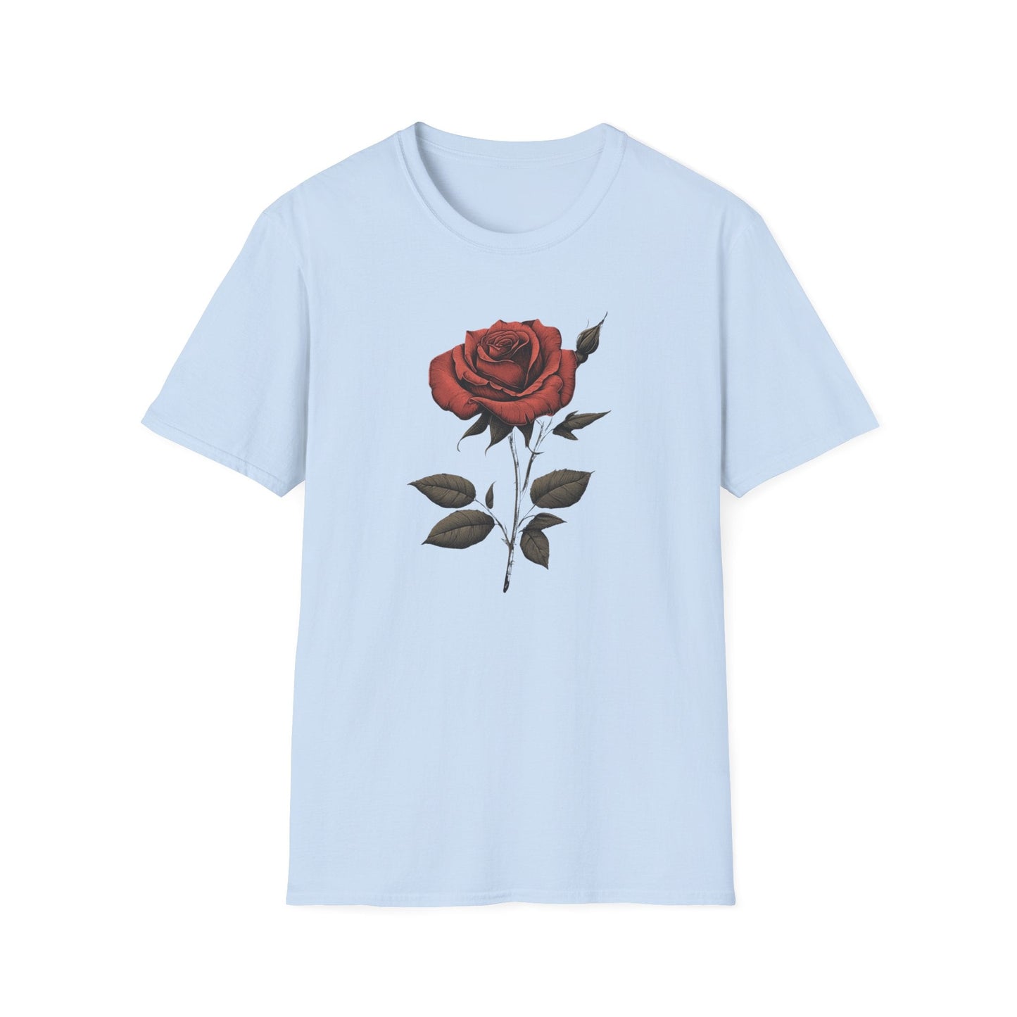 Mysterious Red Rose  – T-shirt