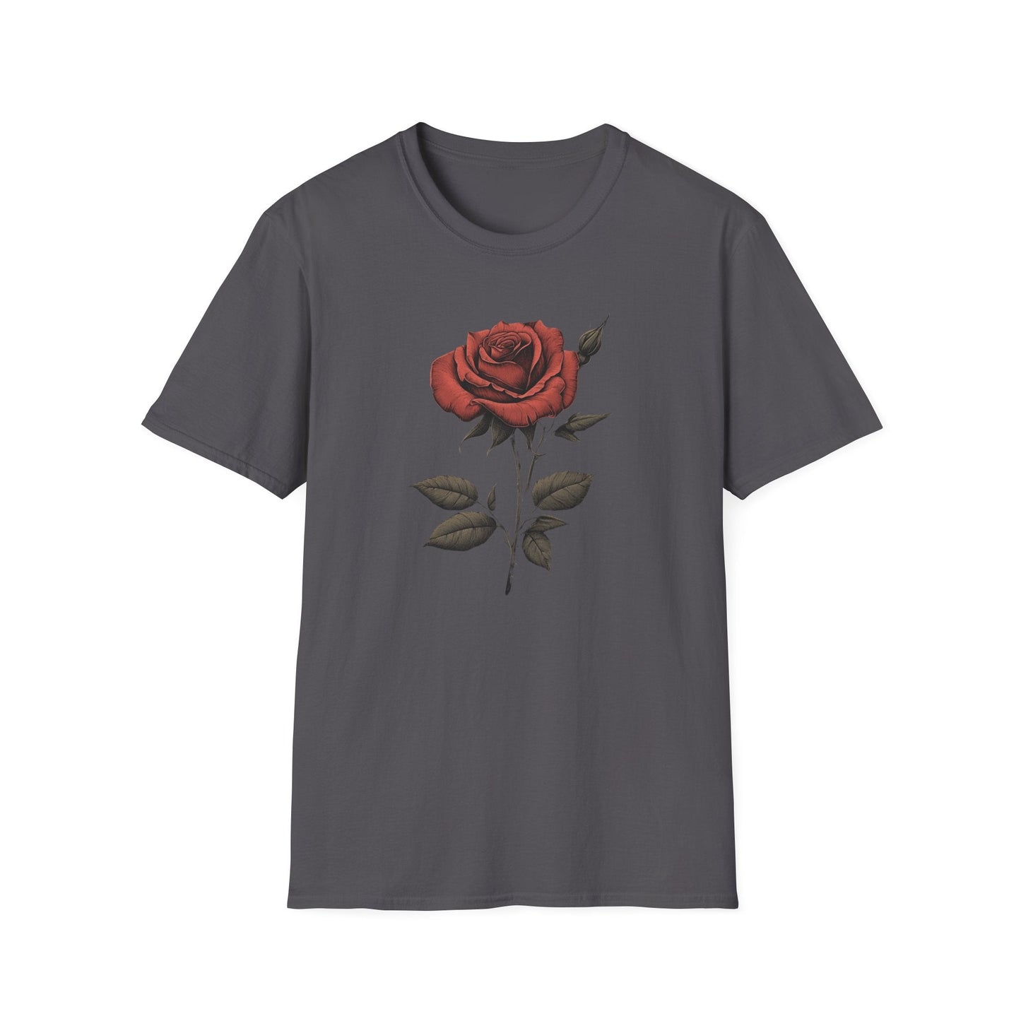 Mysterious Red Rose  – T-shirt
