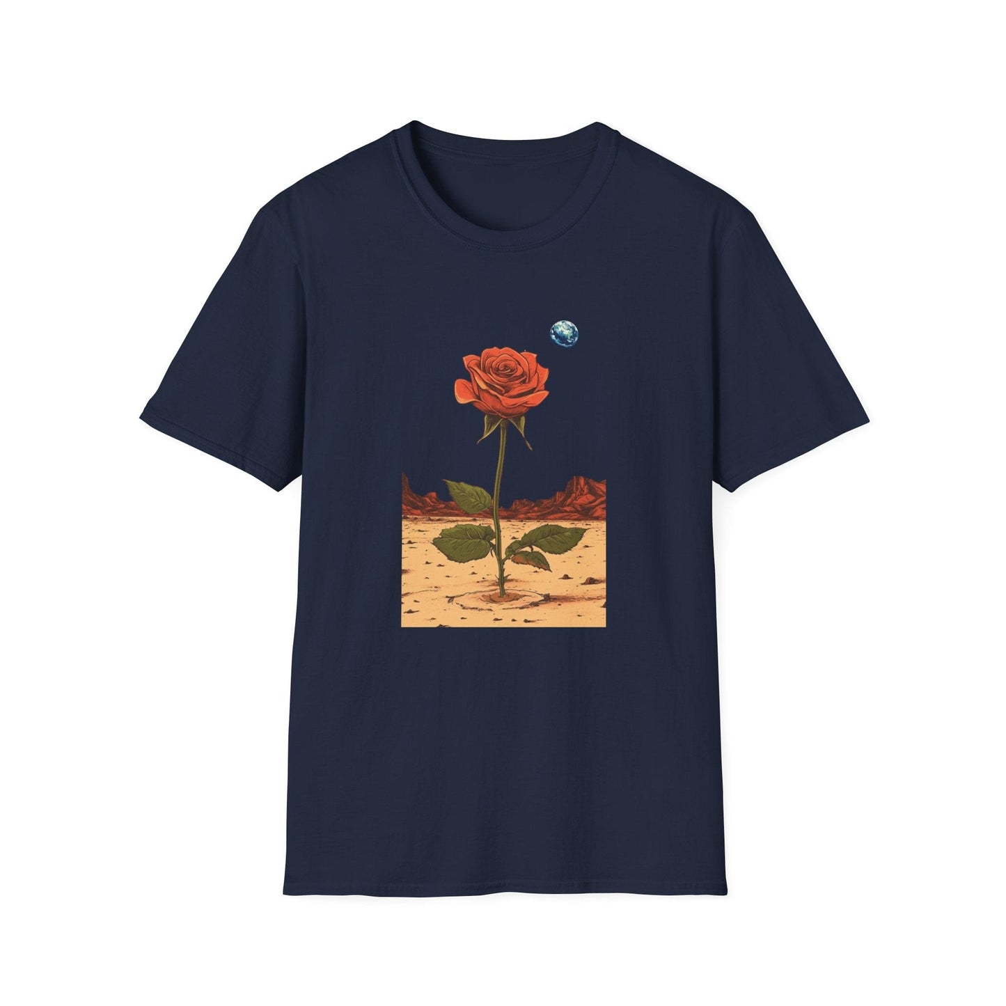 Solo Rose Earth in the Sky – Terraforming of Mars – T-shirt