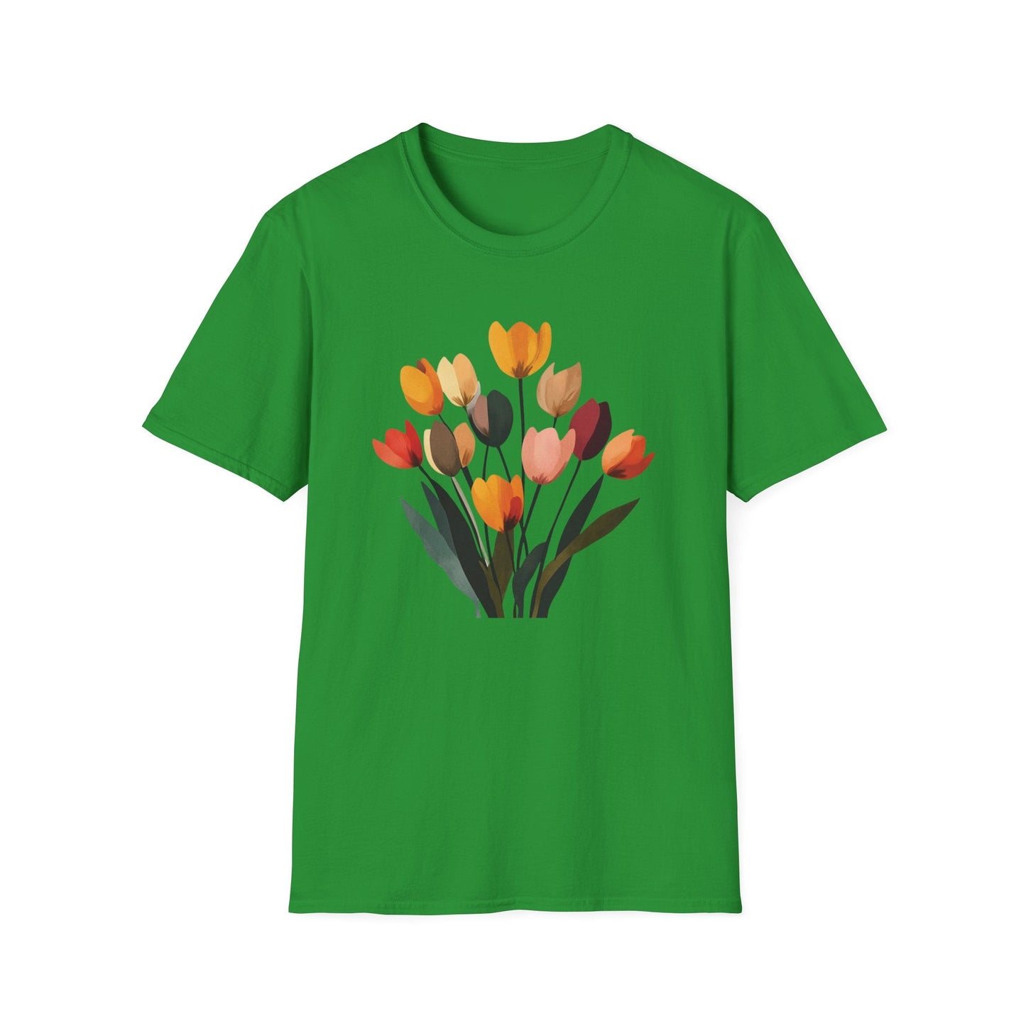 Colorful Tulip Flowers – T-shirt