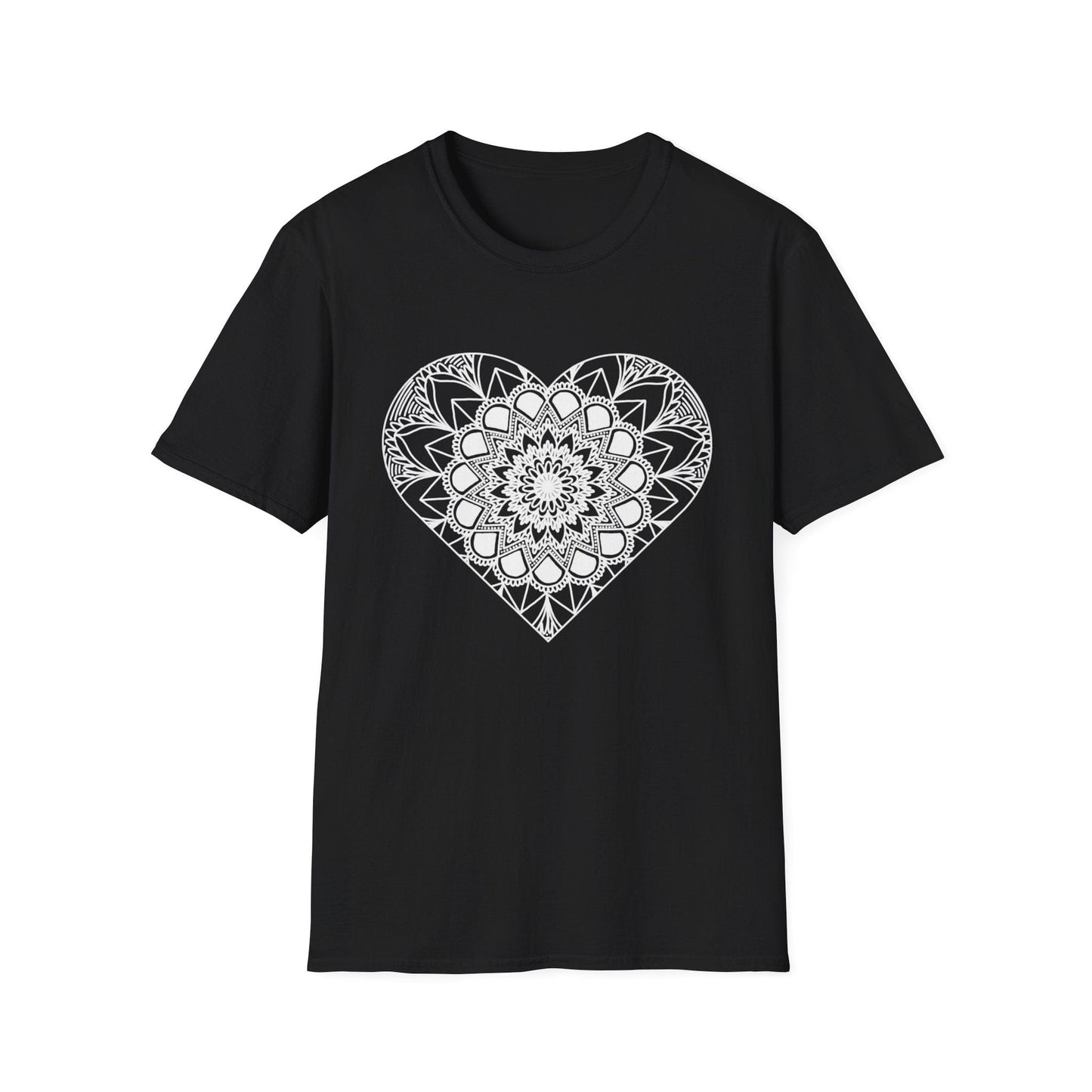 Heart Shaped Mandala  – T-shirt