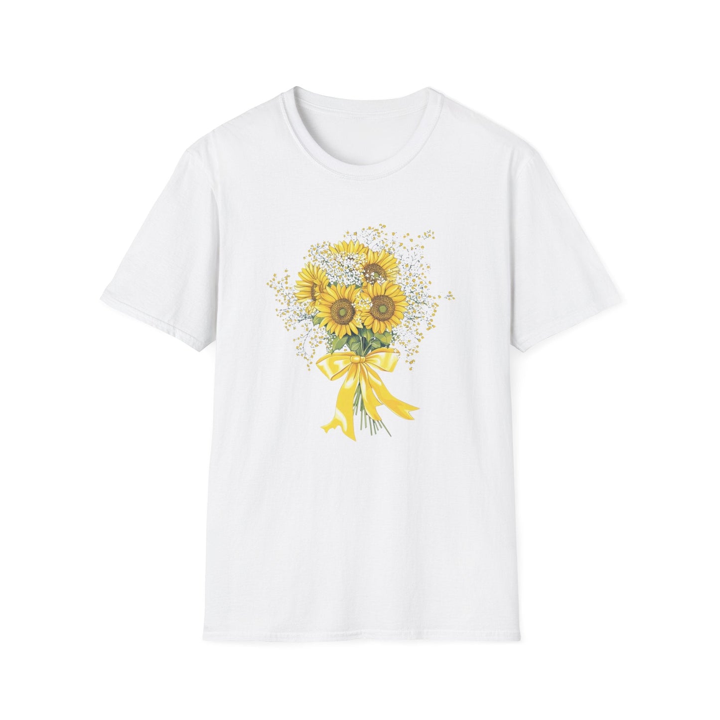 Sunflowers in a Yellow Ribbon  – T-shirt