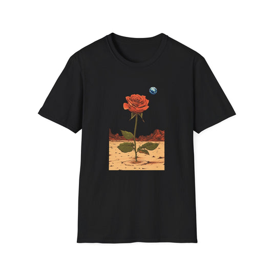 Solo Rose Earth in the Sky – Terraforming of Mars – T-shirt