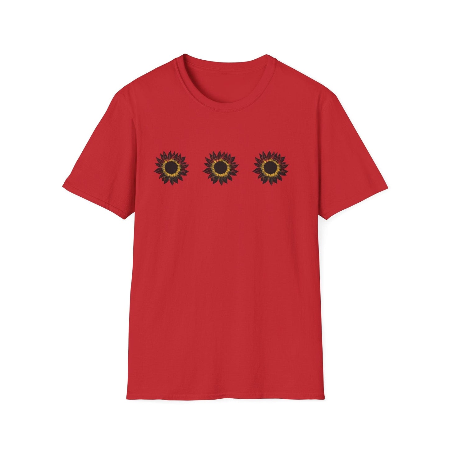 Triple Sunflower  – T-shirt