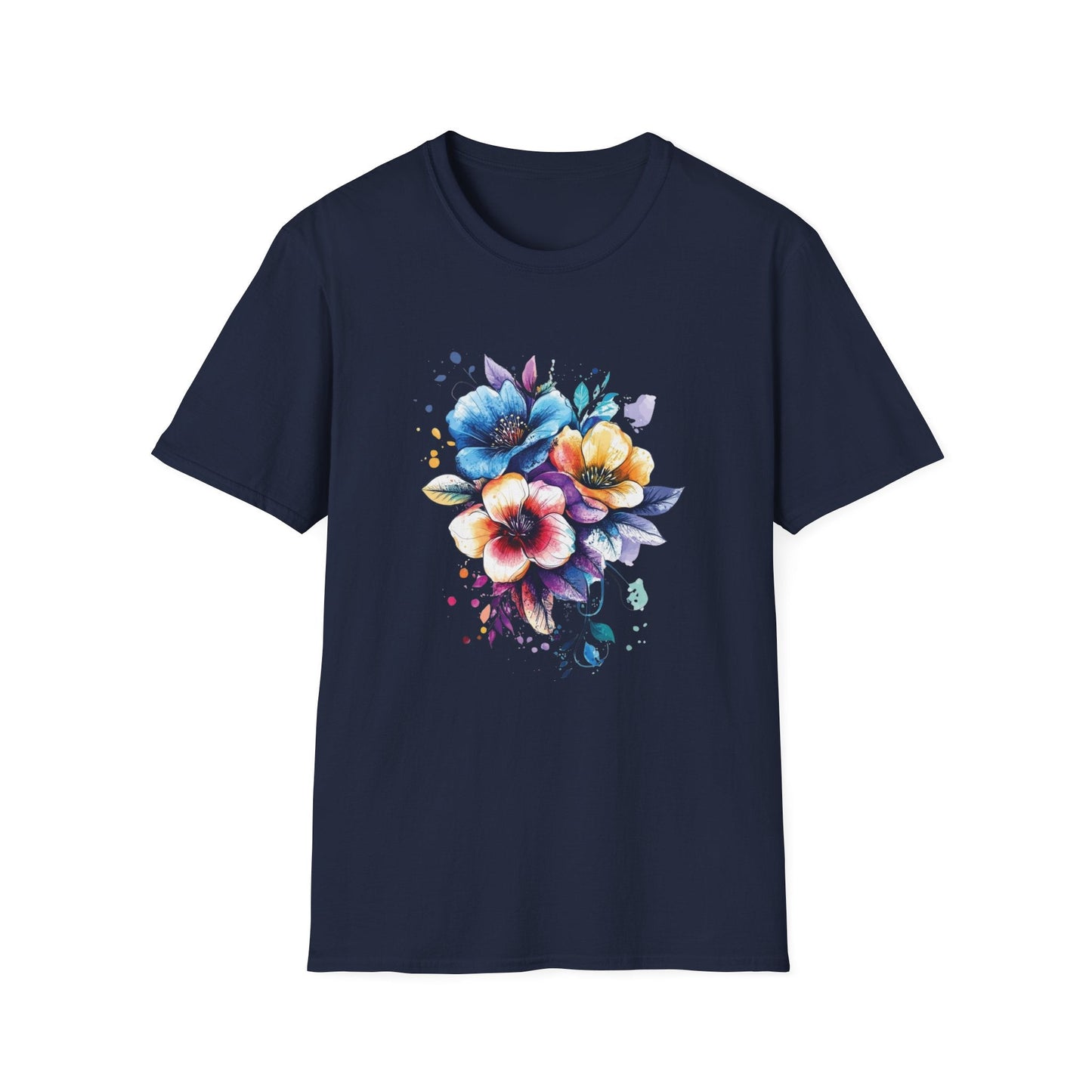 Watercolour Flowers – T-shirt