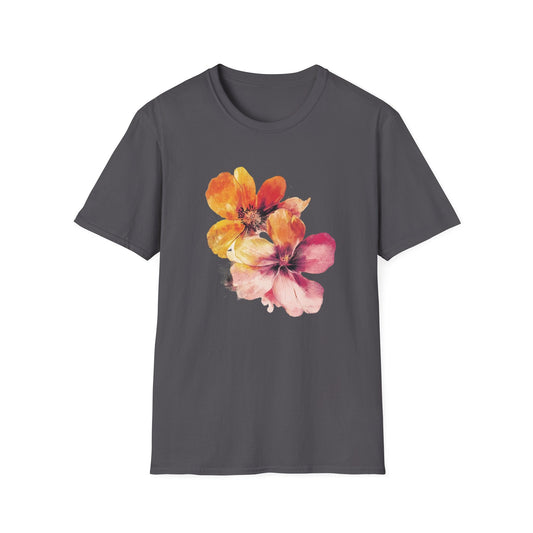 Awakening Water Color Flowers – T-shirt