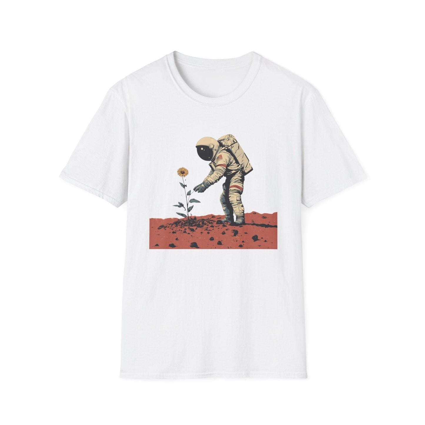 Daisy and Astronaut – Terraforming of Mars  – T-shirt