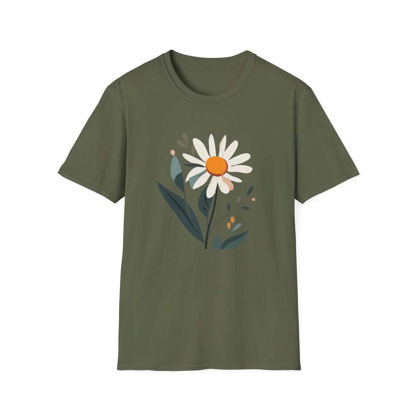 Acrylic Daisy – T-shirt