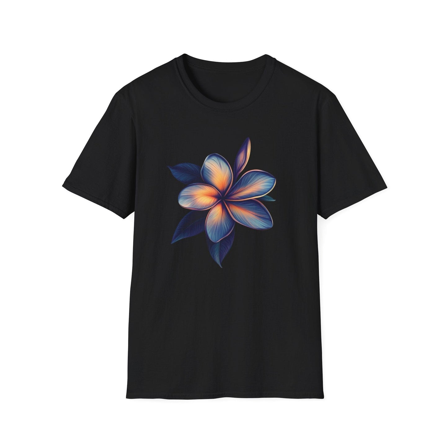 Blue Plumeria – T-shirt