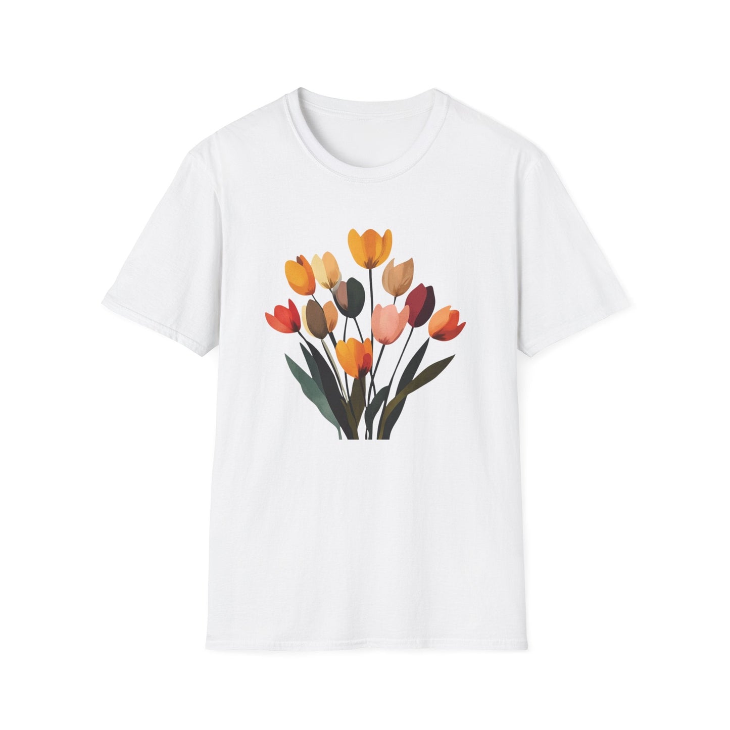 Colorful Tulip Flowers – T-shirt