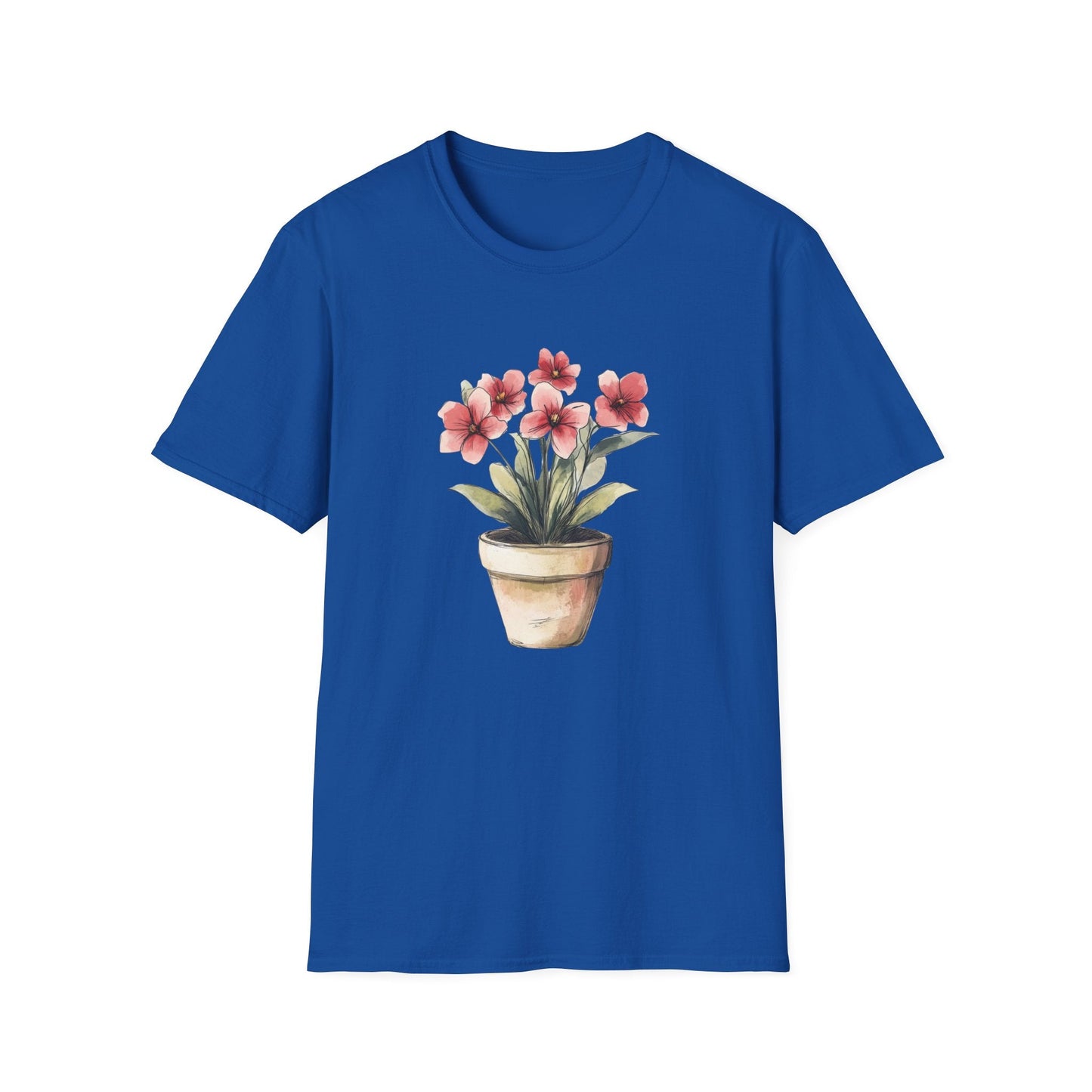 Watercolour Anemones  – T-shirt