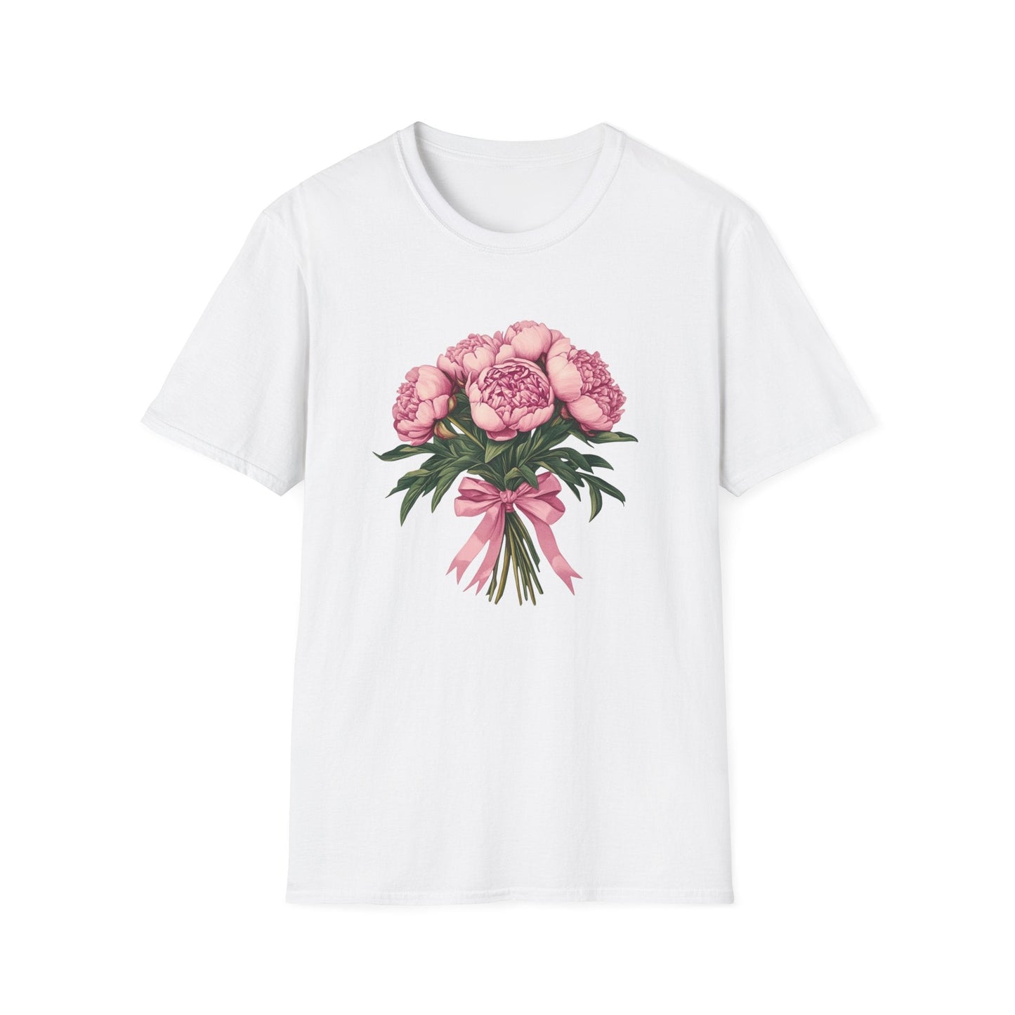 Pink Flower Bouquet – T-shirt