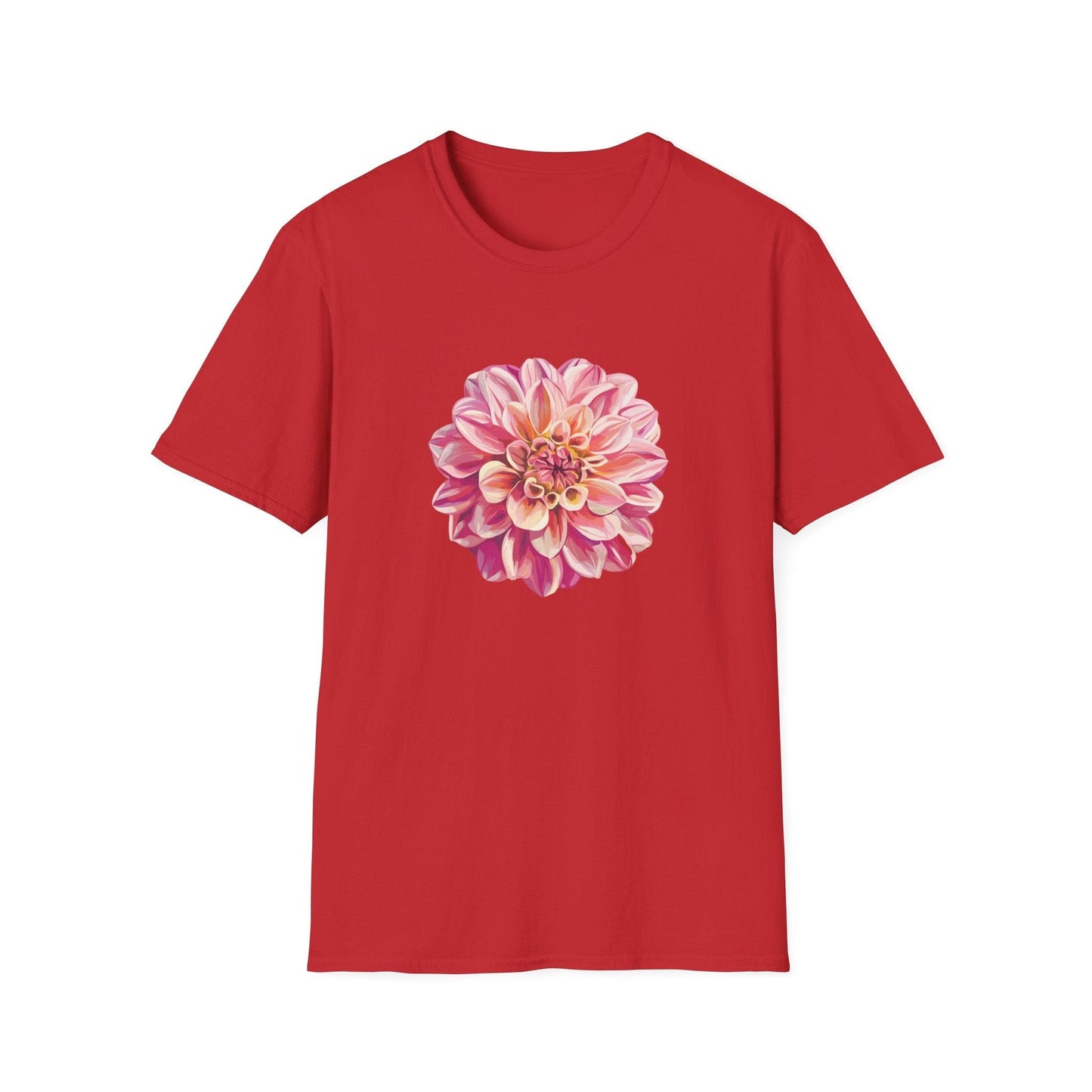 Pink Dahlia  – T-shirt