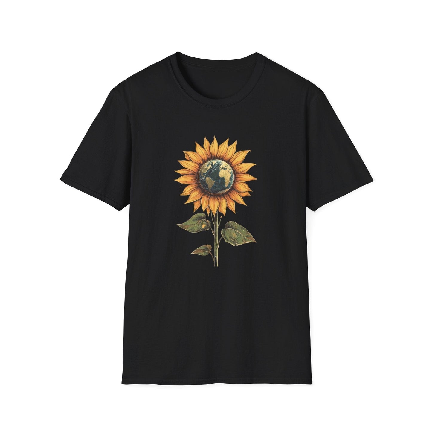 Earth is Better with Sunflowers – T-shirt