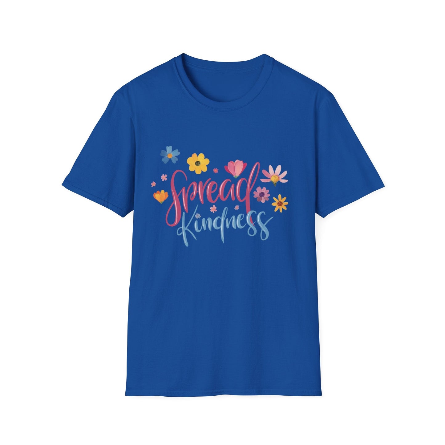 "Spread Kindness" Colorful Flowers  – T-shirt