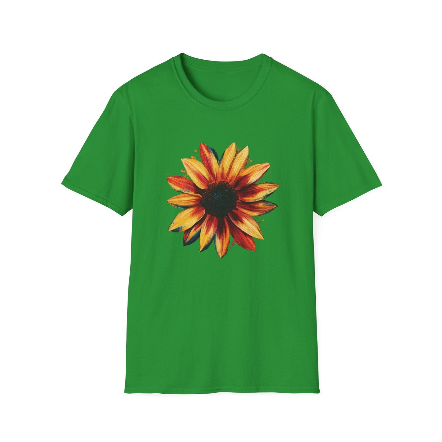 Acrylic Sunflower  – T-shirt