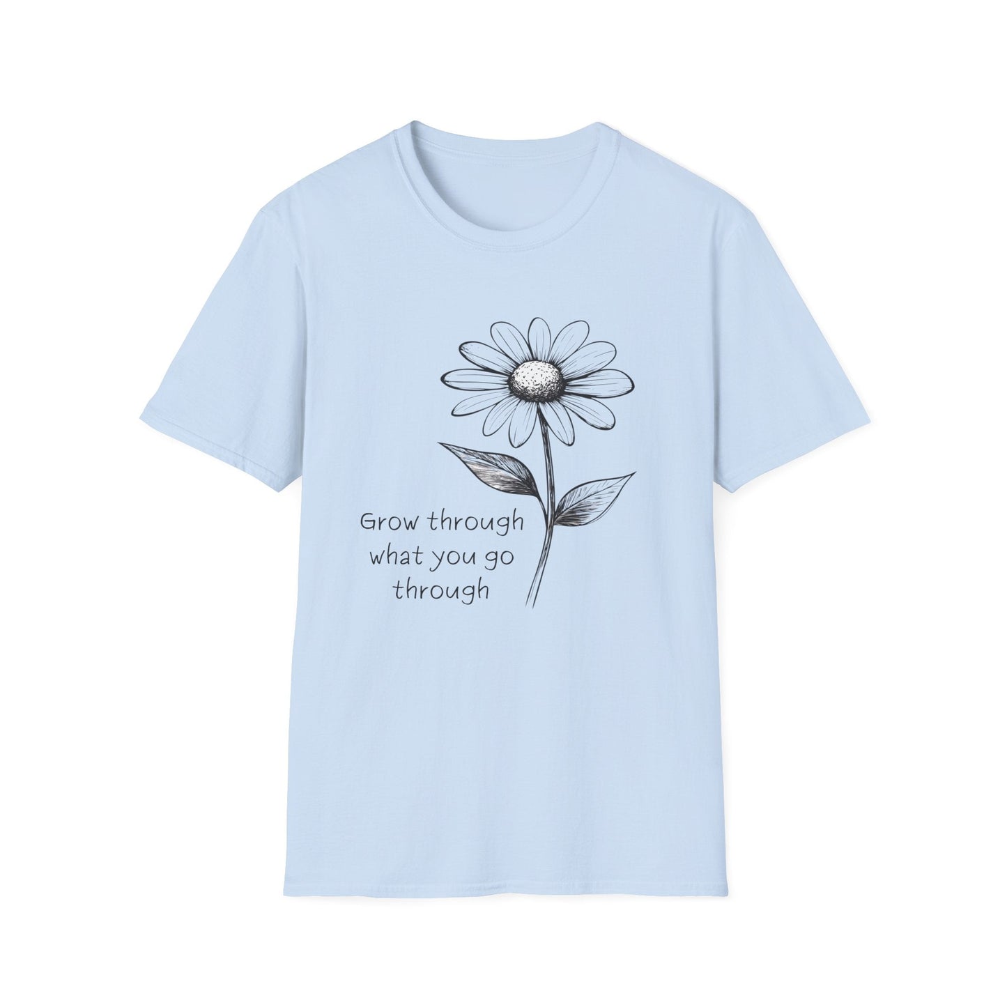 Single Daisy w/ Quote  – T-shirt